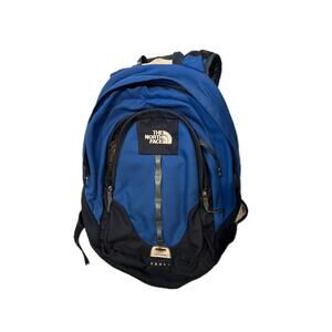 The North Face Vault Blue Black Gray Backpack